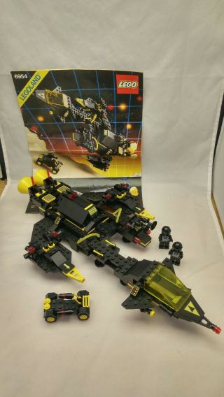 Lego 6954 Blacktron Renegade W/ Instructions.  100 Complete