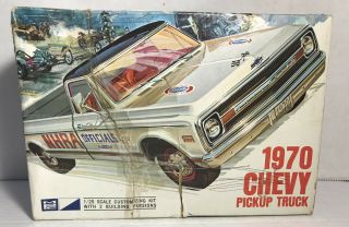 1/25 Mpc 1970 Chevy Pickup Truck 2n1 Nrha Officials 870 - 200
