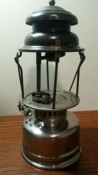 Vintage radius no.  119 brass kerosene pressure lamp (not primus,  optimus hasag) 2