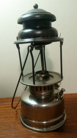 Vintage radius no.  119 brass kerosene pressure lamp (not primus,  optimus hasag) 3