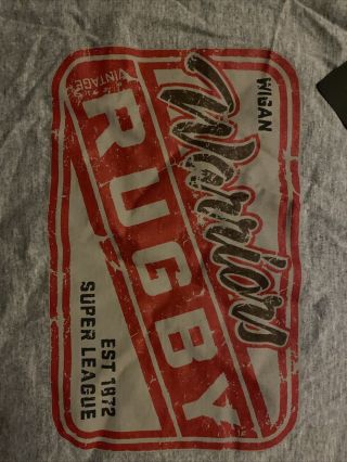 Wigan Warriors Vintage Rugby T - shirt 2