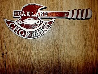 Car Club Plaque Oakland Choppers Ebay Motors Hayward Battle Axe 1935 Plymouth Ta