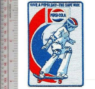 Vintage Skateboarding Pepsi Cola Skate Boarding Have A Pepsi Day The Safe Way Pr