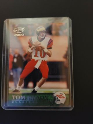 2000 Pacific Tom (the Goat) Brady.  Rookie Football Card