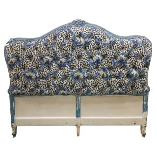 Queen Size Headboard - French Antique 1930s