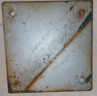 Great Antique Iron Railway Express Agency Sign 8 