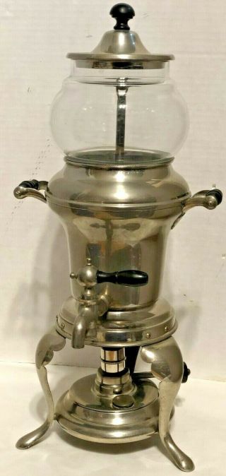 Antique Silver Plate G.  T.  Sutterley & Co.  Coffee Maker/server,  1906,