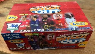 Shoot Out 2005/06 Full Box Of Packets (50 X 6 = 300 Cards) Premier League