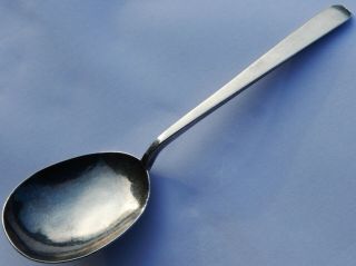 Antique English Art Deco Solid Silver Tea Caddy Spoon; G.  Unite & Lyde Ltd 1930