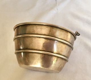 Antique American Reed & Barton Solid Sterling Silver Ice Bucket Wine Cooler Pail