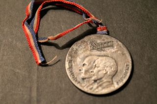 Medal: Wright Brothers Home Celebration Dayton 1909 Silver.