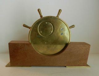 Salem Ship ' s Bell Wheel Clock 2