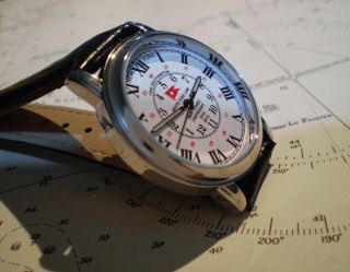 White Star Line,  Rms Titanic,  York To Southampton Gmt Centenary Wrist Watch