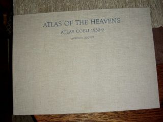 1958 Atlas Coeli 1950.  0 Atlas Of The Heavens Antonio Becvar