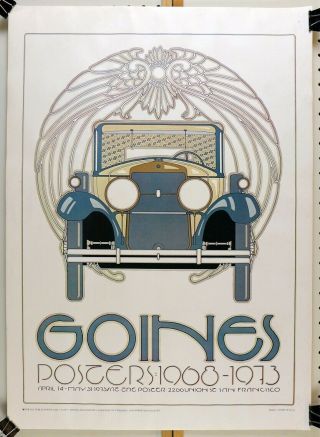Goines Posters 1968 - 1973