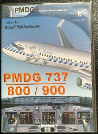 Microsoft Flight Simulator 2004 Aircraft Add - On Pmdg 737 Ng 800/900