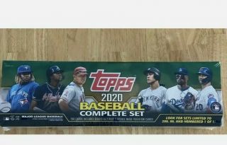 2020 Topps Baseball Cards Series 1&2 Complete Set Walmart Exclusive