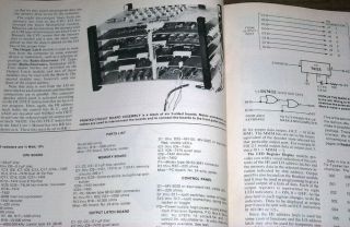 July 1974 Radio - Electronics Build the Mark - 8 Computer Intel 8008 pre Altair 8800 3