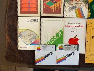 Apple II Computer Manuals and System Software Disks 3