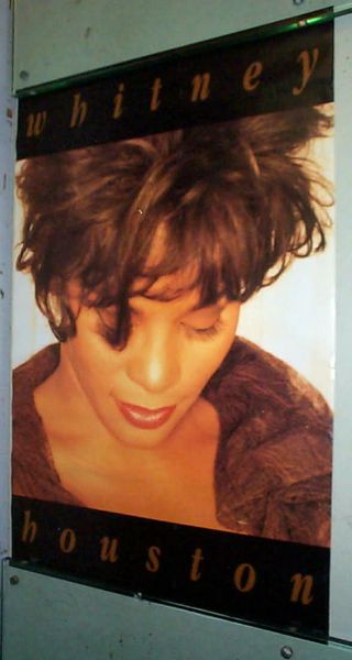 Whitney Houston Vintage 1994 Poster Last One