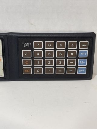 Vintage Casio Solar Folding Credit Card calculator SL - 80 Japan High Power Solar 3