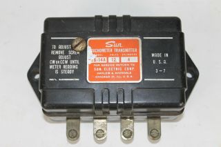Vintage Sun Tachometer Transmitter Model Eb - 14a 12 Volt 4 Cylinder