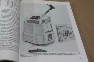 1980s The Personal ROBOT Book Heathkit HERO MAXX STEELE 2