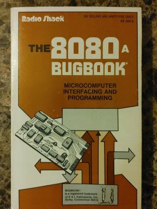 1977 Intel 8080a Bugbook Computer Programming/interfacing E&l Mmd - 1 Altair Imsai