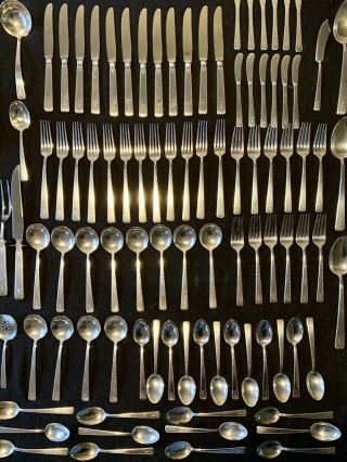 Old Lace By Towle Sterling Silver Service For 12