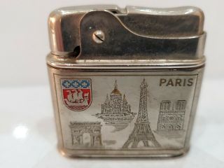 Vintage Eveready Paris Crest Lighter Made In Germany / Rare 3123.  32