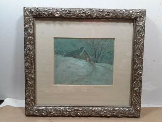 Exceptional Antique 1917 Oil Painting Signed J.  B.  Fairbanks,  Important?