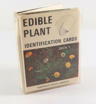 Vintage Temperate North America Edible Plant Identification Cards Deck 1