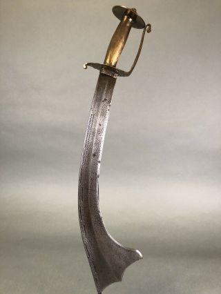 Kora,  19th Century,  Indian Or Nepali,  Antique,  Sword.  Not Dagger Or Knife.