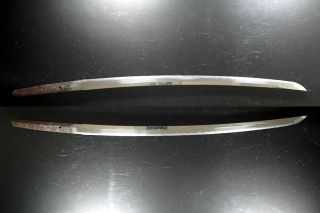 Signed Antique Japanese Samurai L - Wakizashi Sword 