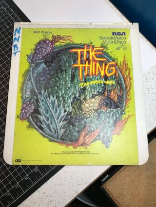 Vintage 1981 Rca Selectavision Videodiscs 1951 The Thing From Another World