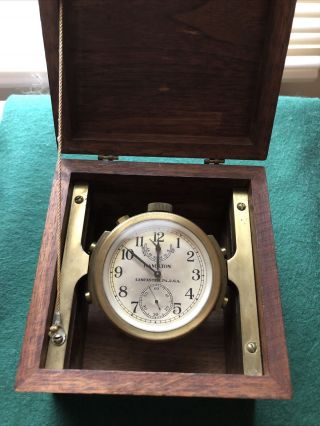 Ww 2 Ww Ii Hamilton U S Navy Ship 1942 21 J Chronometer Model 22 Watch Clock