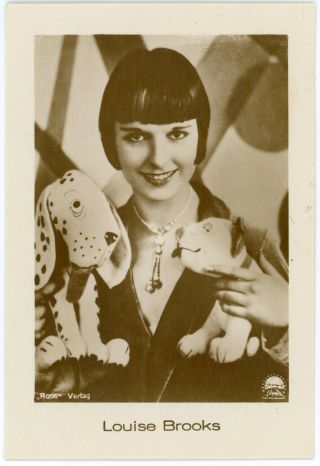 1920s German Cigarette Card Iconic Silent Film Flapper Louise Brooks