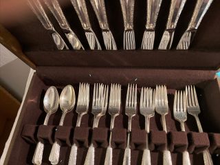 Candlelight By Towle 32 Piece Sterling Silver Flatware Service For 8,  Wood Case