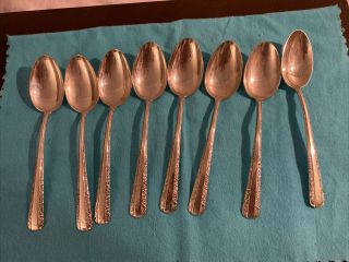 Candlelight by Towle 32 piece Sterling Silver Flatware Service For 8,  Wood Case 3