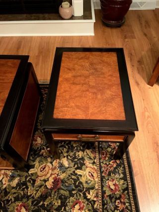 VINTAGE CENTURY FURNITURE CO CHIN HUA ASIAN STYLE CABINET & END TABLES 4