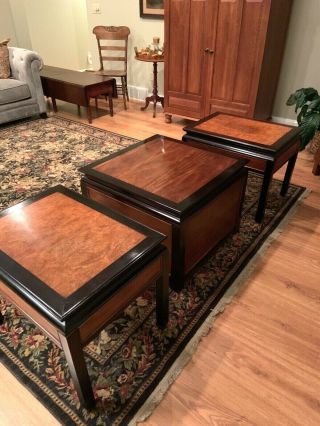 VINTAGE CENTURY FURNITURE CO CHIN HUA ASIAN STYLE CABINET & END TABLES 6