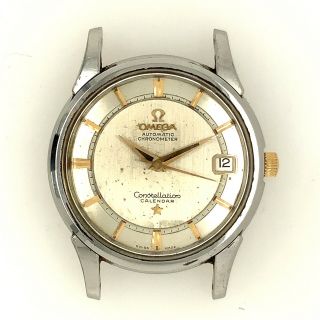 Vintage Omega Constellation Automatic Chronometer Pie Pan Stepped 14393 Cal 561