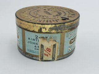Vintage Pipe Tobacco Tin Player’s Medium Cut England 3