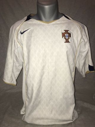 Portugal Away Shirt 2002/04 Large Rare And Vintage