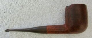 Vintage Imported BRIAR Wood ESTATE PIPE with Carved LEAVES Leaf DESIGN 6 
