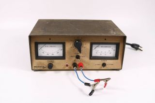 Vintage Gelman Instrument Model 38206 Variable Dc Power Supply Bench Test