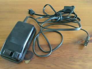 Vintage Singer Sewing Machine Foot Pedal Controller; Part 197629 & Power Cord