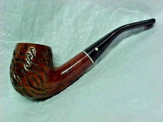 Vintage Dr.  Grabow Bent Filtered Tobacco Smoking Pipe Rough Grain Imported Briar
