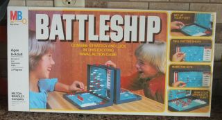 Vintage 1978 Battleship Board Game Complete