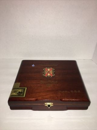 Fuente Fuente Opus X Rare Estate Reserve Perfection 888 Empty Cigar Box Humidor